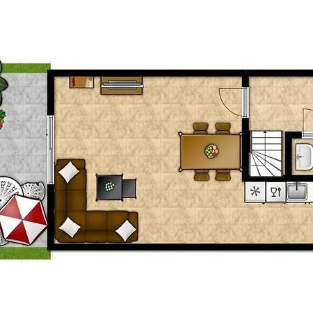 Ferienhaus Dünenhäuser Haus 1a *